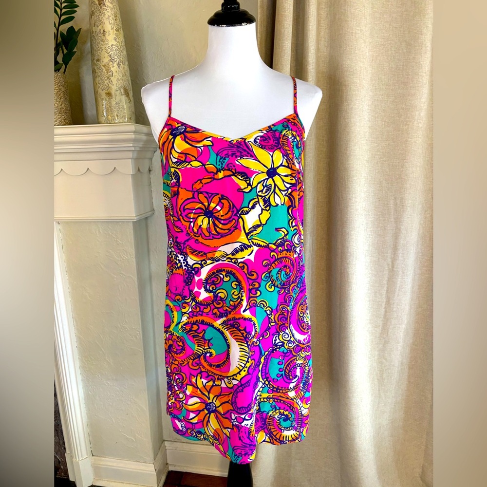 Lilly Pulitzer silk dress woman’s size small
